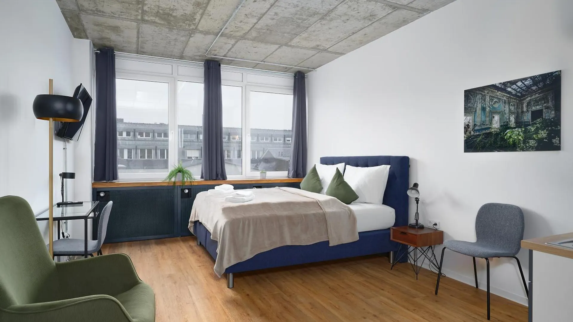 Aparthotel Stylisches Studio Im Herzen Leipzigs