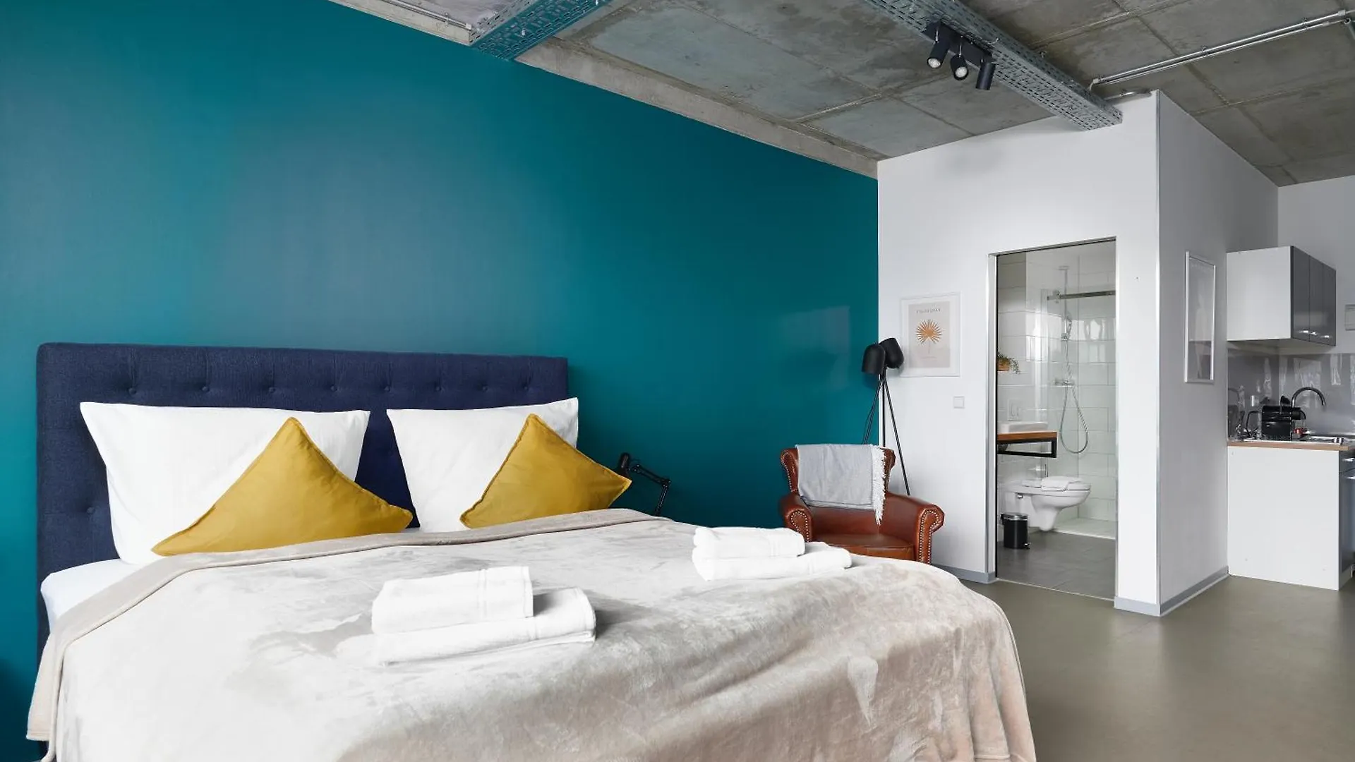 Aparthotel Stylisches Studio Im Herzen Leipzigs